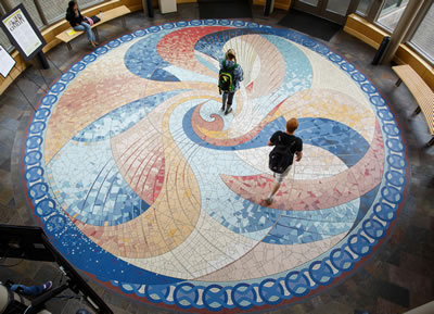 Picture of rotunda mosaic