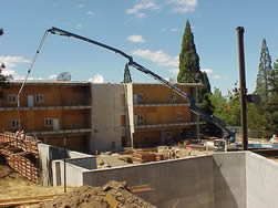 Hannon Library under construction