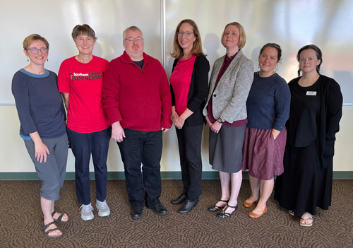 Emily Miller-Francisco, Holly Gabriel, Tom Dodson, Melissa Anderson, Carrie Forbes, and Jan Juliani